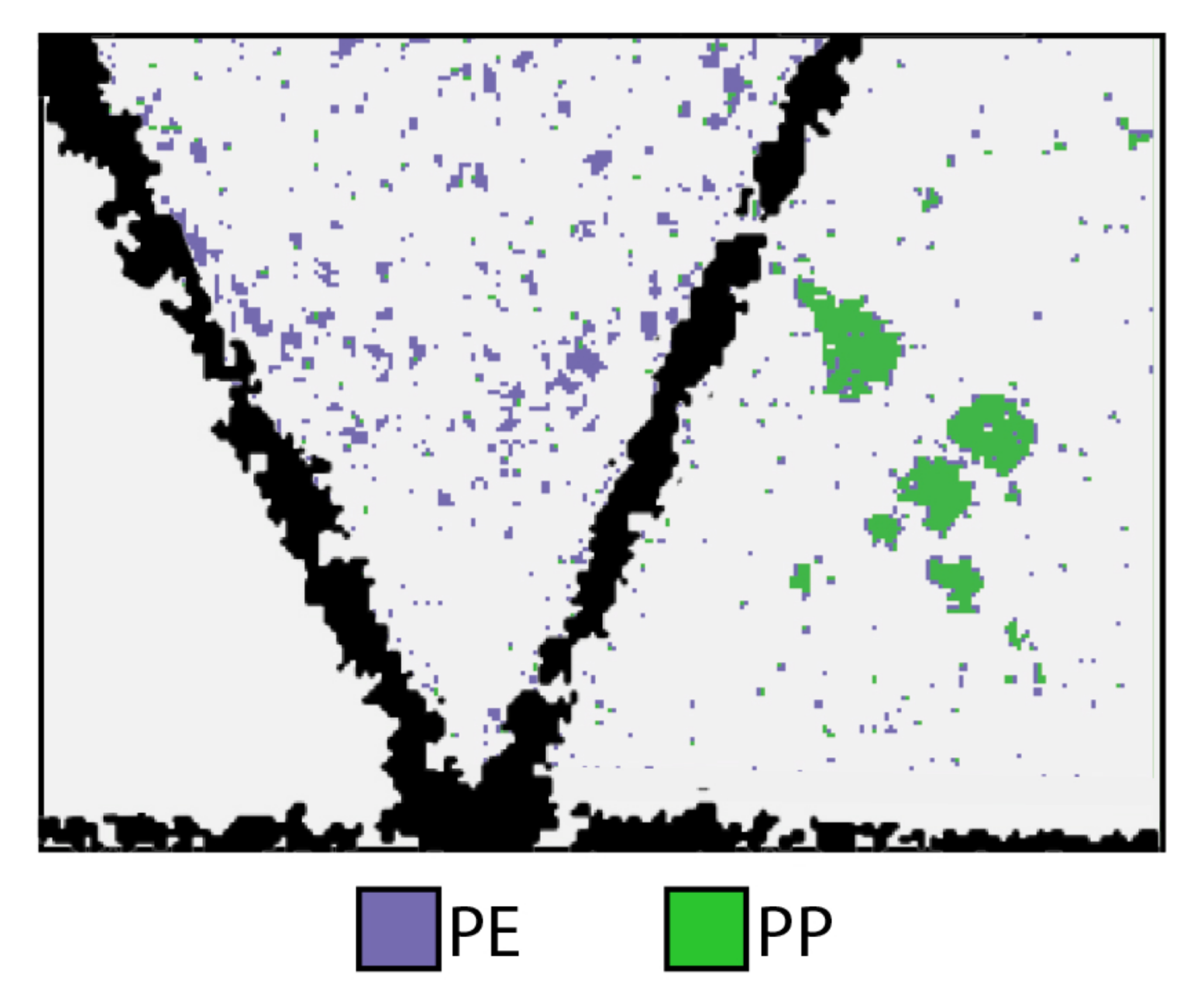 Transformer pixel-level predictions on marine sample